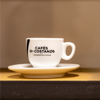 6 tasses en porcelaine (60ml)