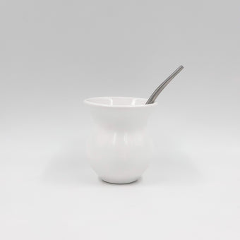 Calebasse Céramique et Bombilla Maté