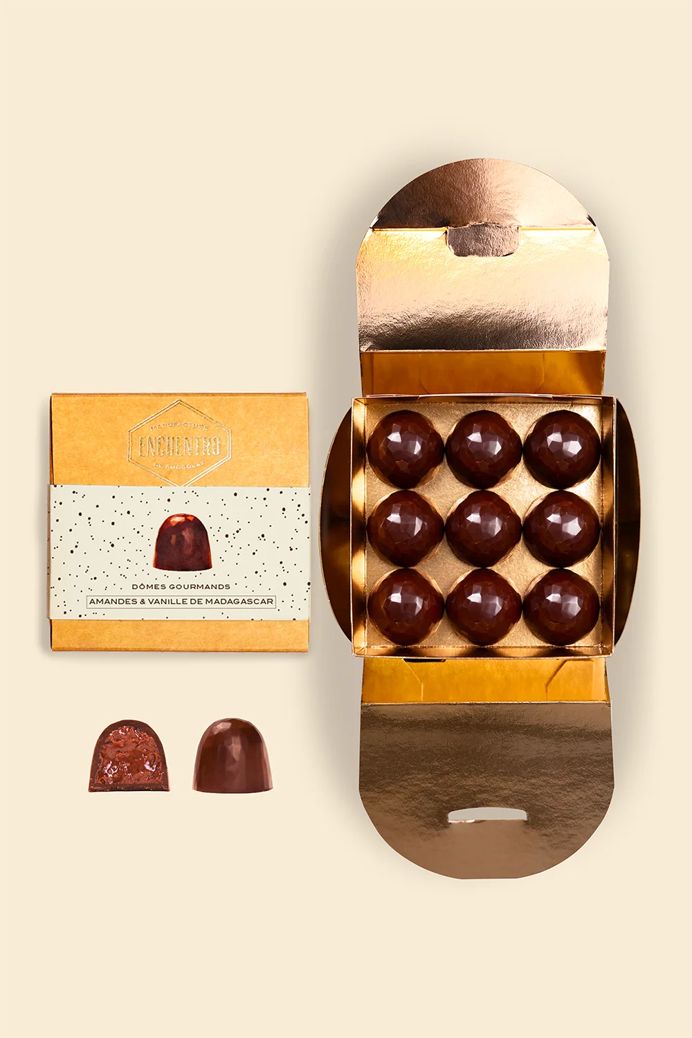 Dômes amandes vanilles