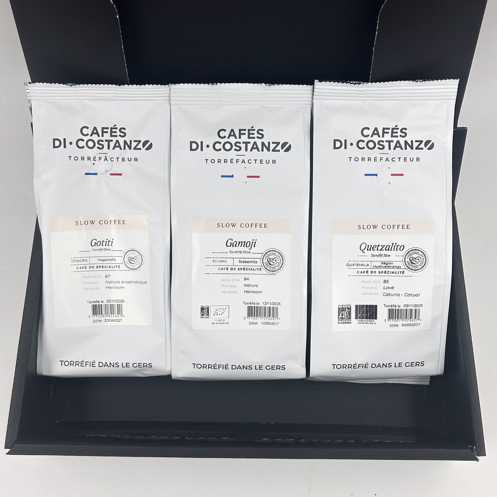 Coffret Slow Coffee