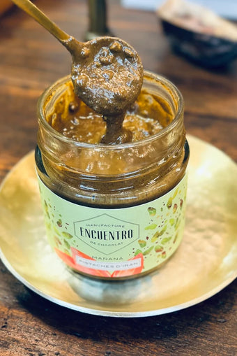 Pâte à tartiner Cacao, pistache