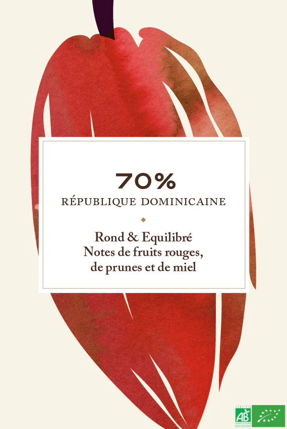 Tablette 70% République Dominicaine