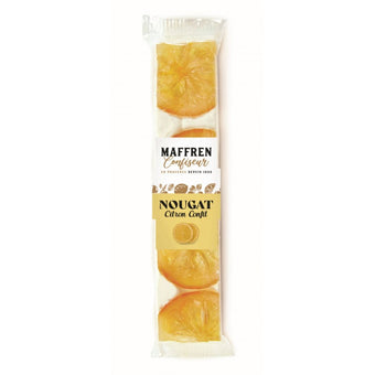 Nougat au citron confit