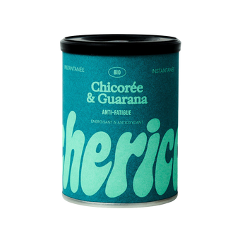 Chicorée & Guarana Bio pot 80g café instantanée sans caféine 