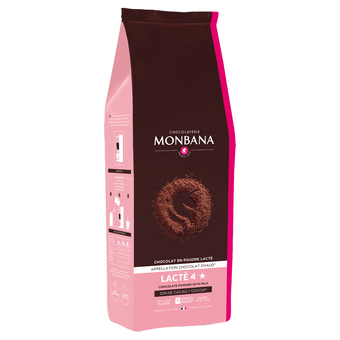 monbana chocolat en poudre lacte