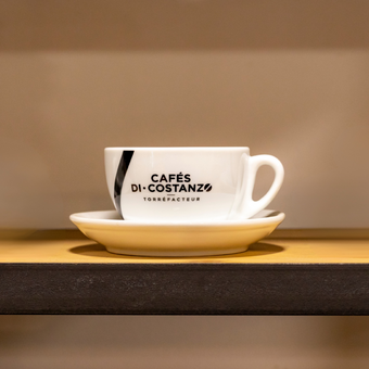 6 tasses en porcelaine (160ml)